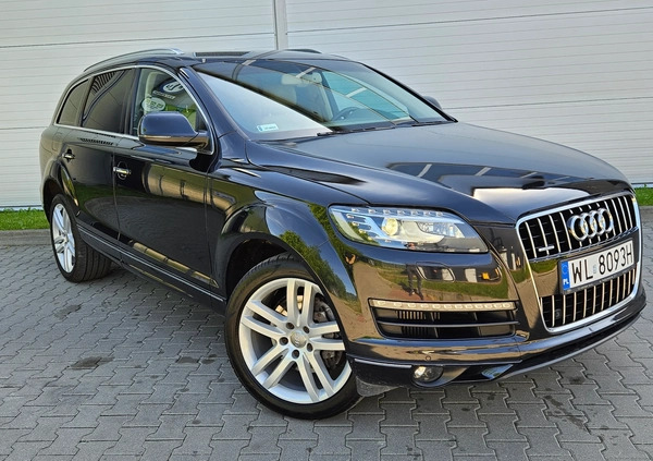 Audi Q7 cena 74900 przebieg: 195000, rok produkcji 2012 z Marki małe 781